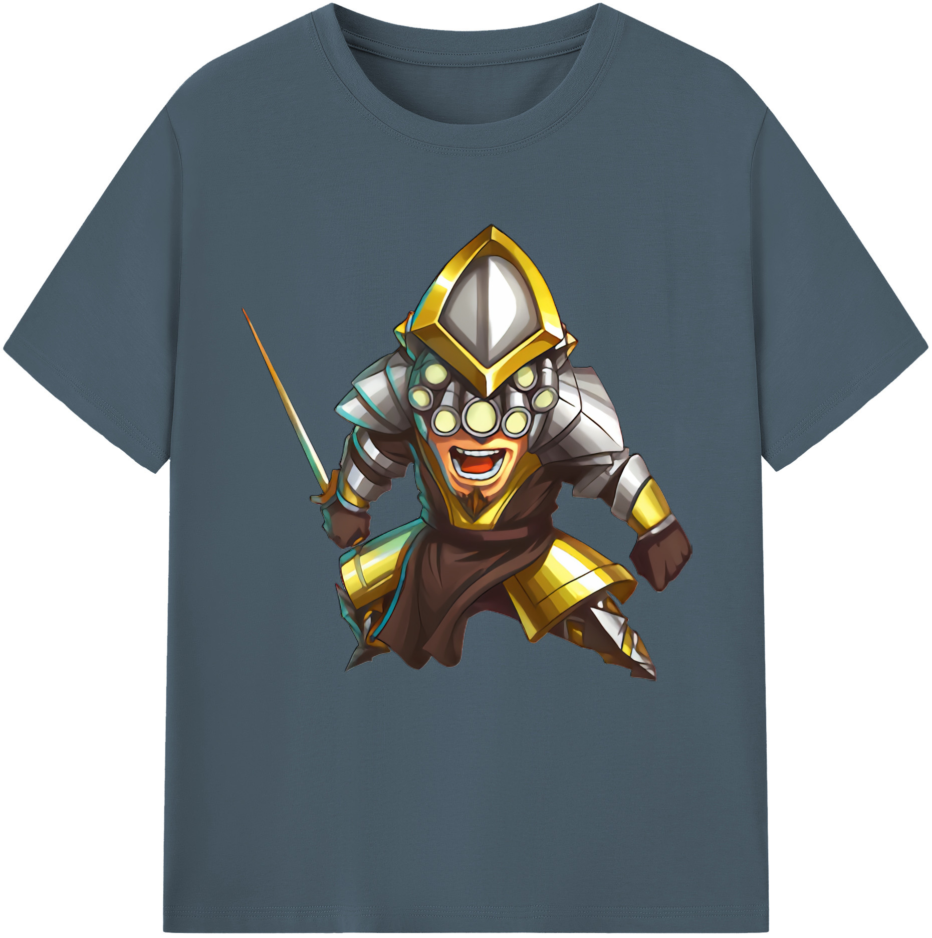 リーグ・オブ・レジェンド League of Legends LOL 綿100％半袖Tシャツ（フロントプリント）